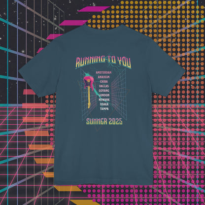 Jin Concert Short Sleeve Shirt - Fanmade BTS Merch - Running To You - Unisex Jersey T-Shirt