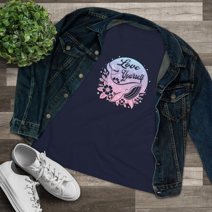 OT7 Women's Tee - Love Yourself - Fanmade BTS Merch - Soft Jersey T-Shirt