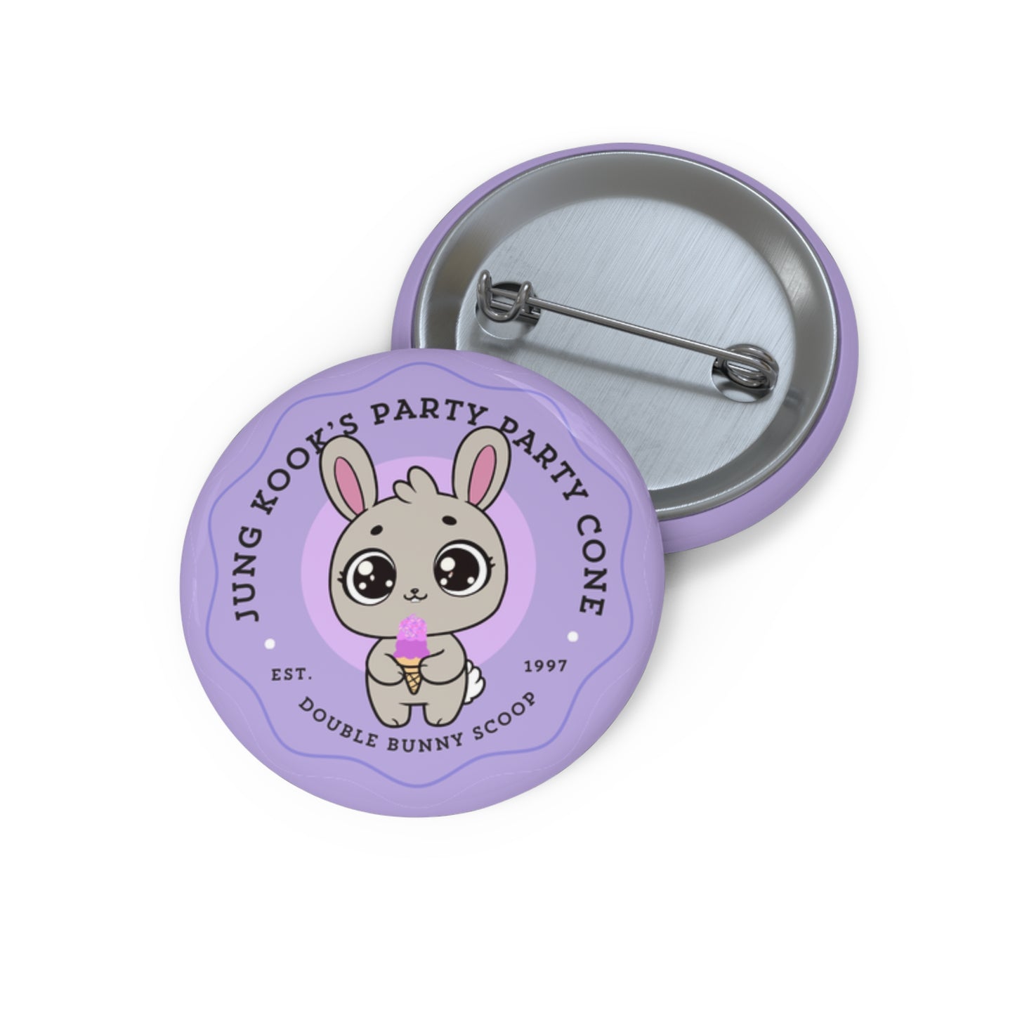 Jungkook Party Party Cone Bakery Series Pin Button