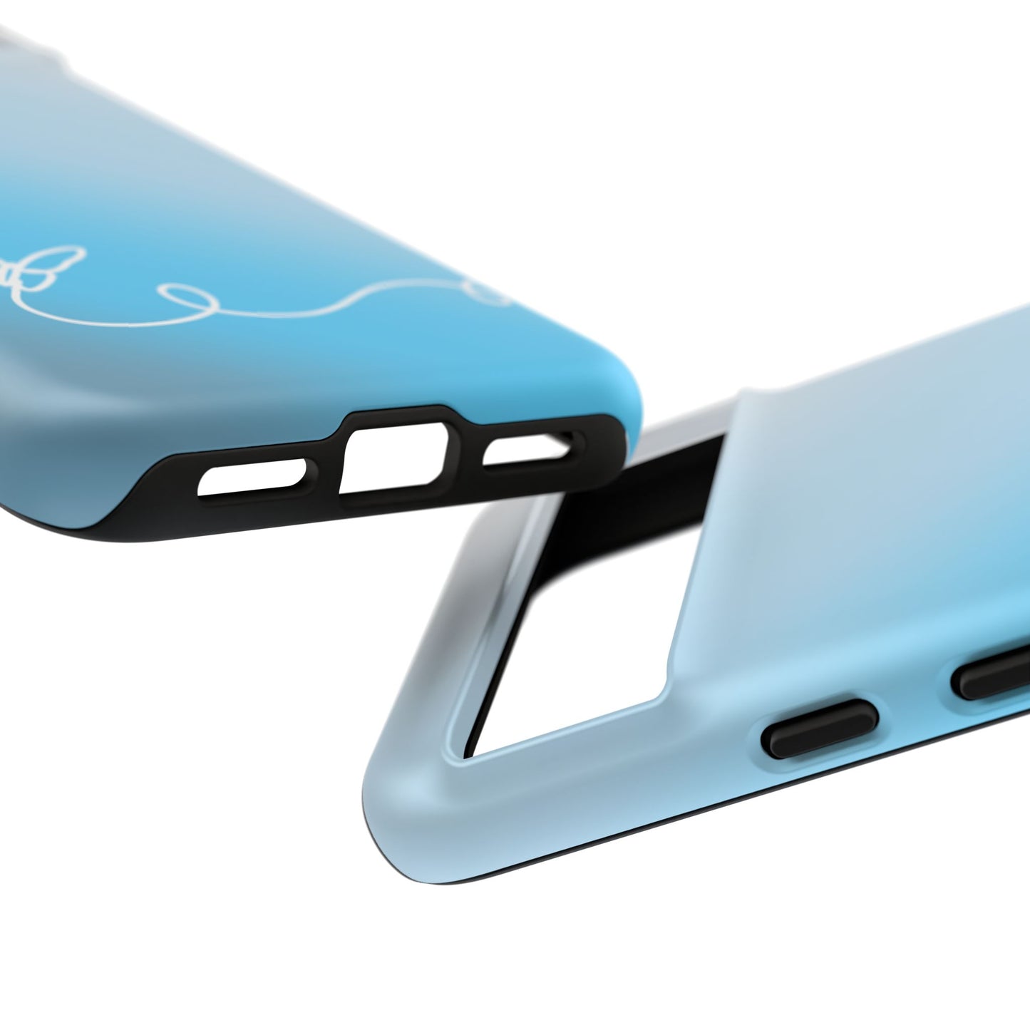 Clear Sunrise Ombre Tough Phone Case