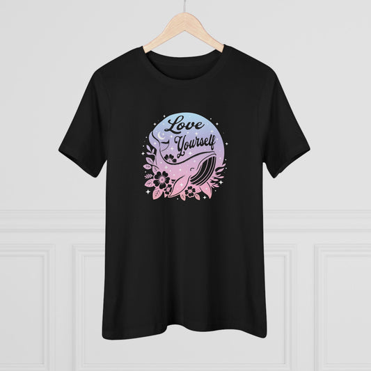 OT7 Women's Tee - Love Yourself - Fanmade BTS Merch - Soft Jersey T-Shirt