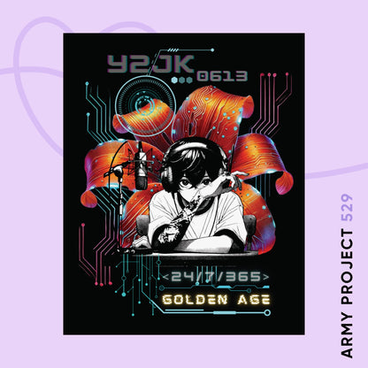 Jungkook Y2JK Retro Series Matte Poster