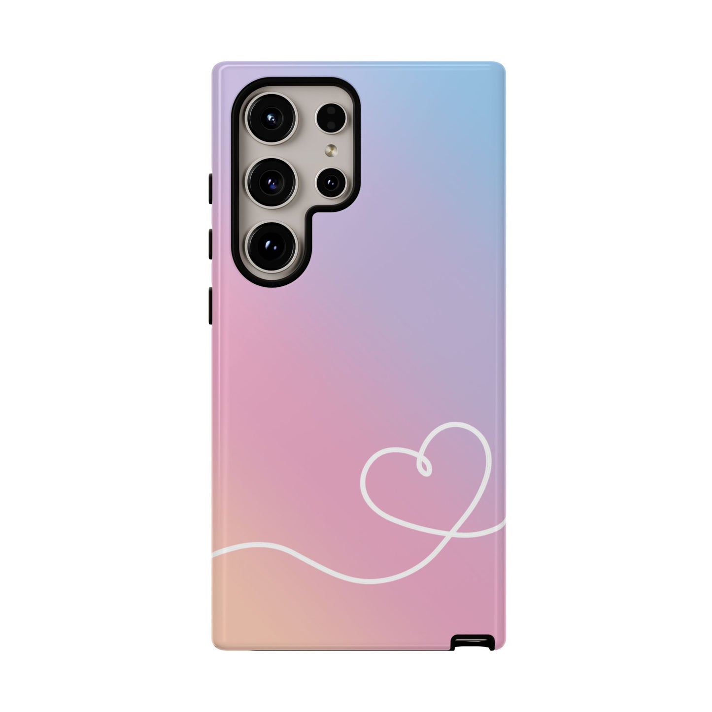 Soft Sunset Ombre Tough Phone Case