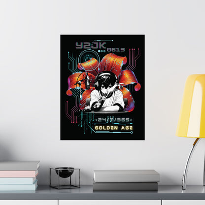 Jungkook Y2JK Retro Series Matte Poster