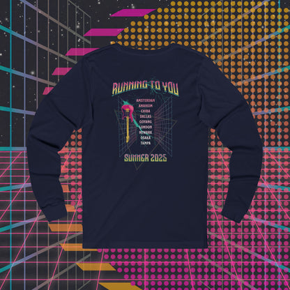 Jin Concert Long Sleeve Shirt - Fanmade BTS Merch - Running To You - Unisex Jersey T-Shirt