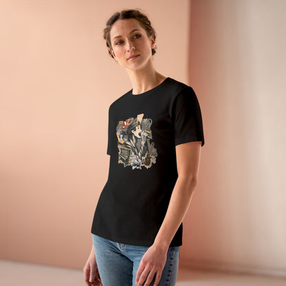 Yoongi Women's Tee - BTS Fanmade Retro Series - 2010s Rock Aesthetic - Soft Jersey T-Shirt