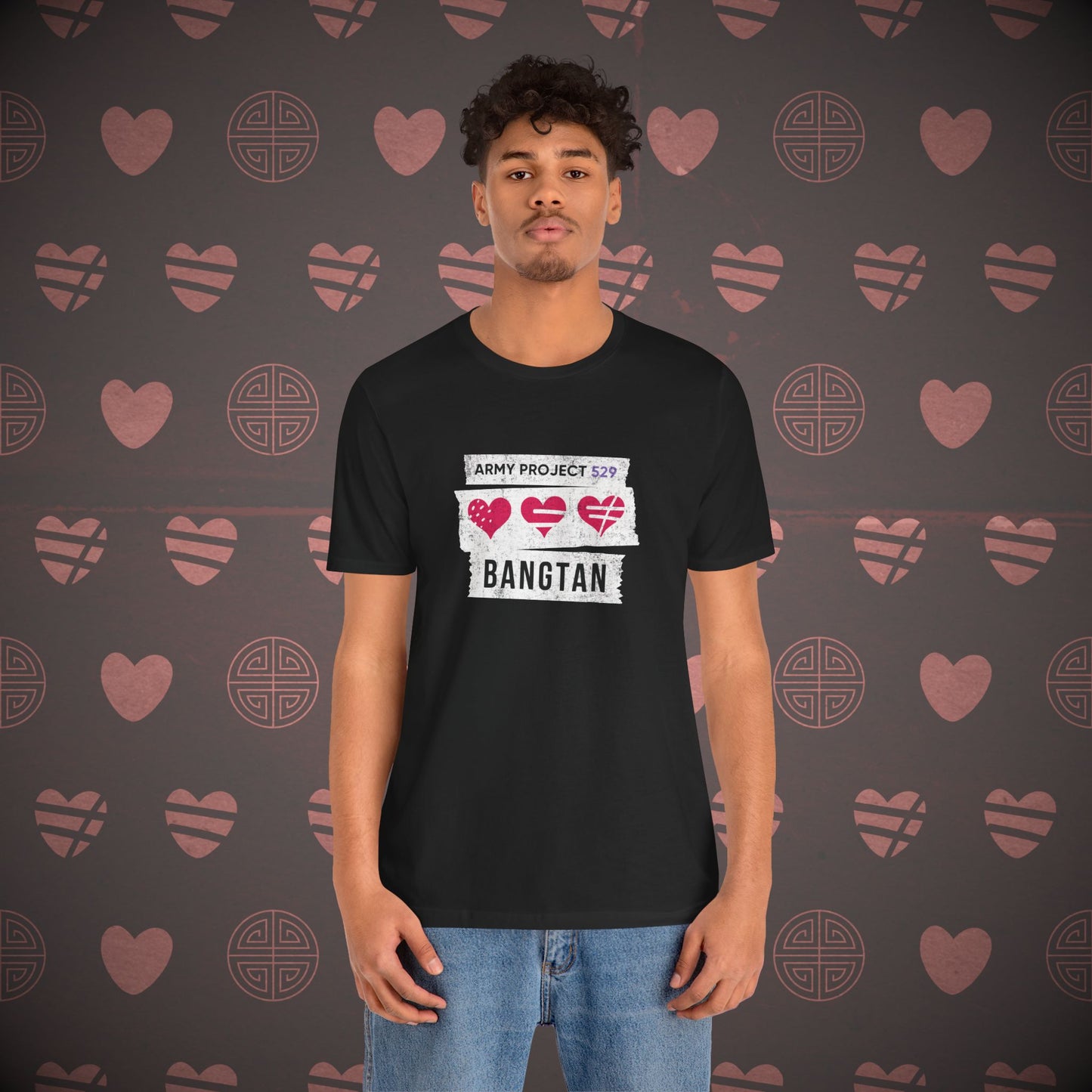 OT7 Short Sleeve Shirt - AP529 <3 Bangtan - Unisex Jersey T-Shirt