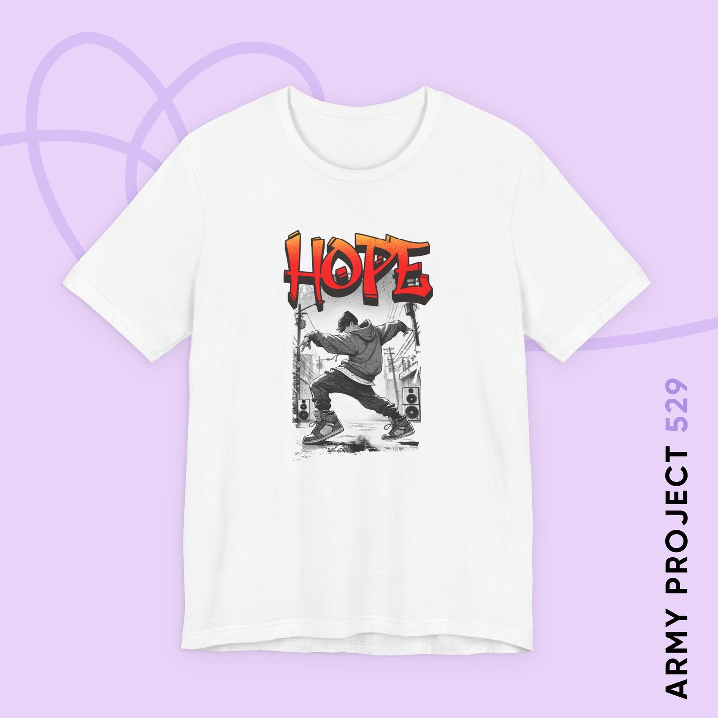 HOTS with Hope (Arson ver.) Unisex Jersey Short Sleeve Tee
