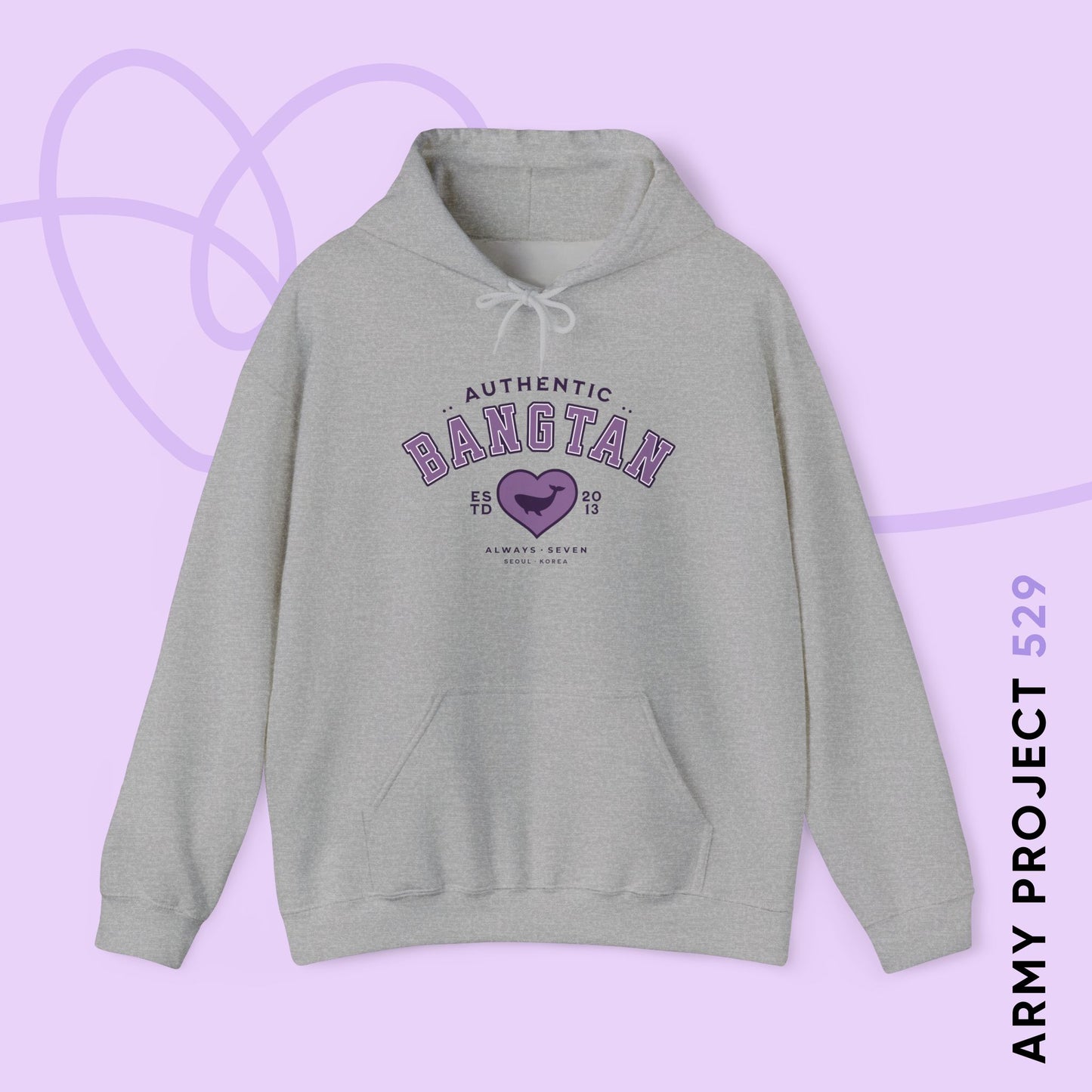 Authentic Bangtan Unisex Heavy Blend™ Hoodie