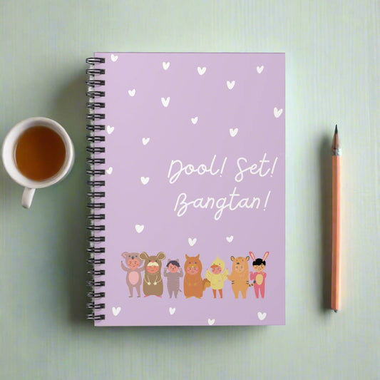 Bangtan Animals Spiral Notebook