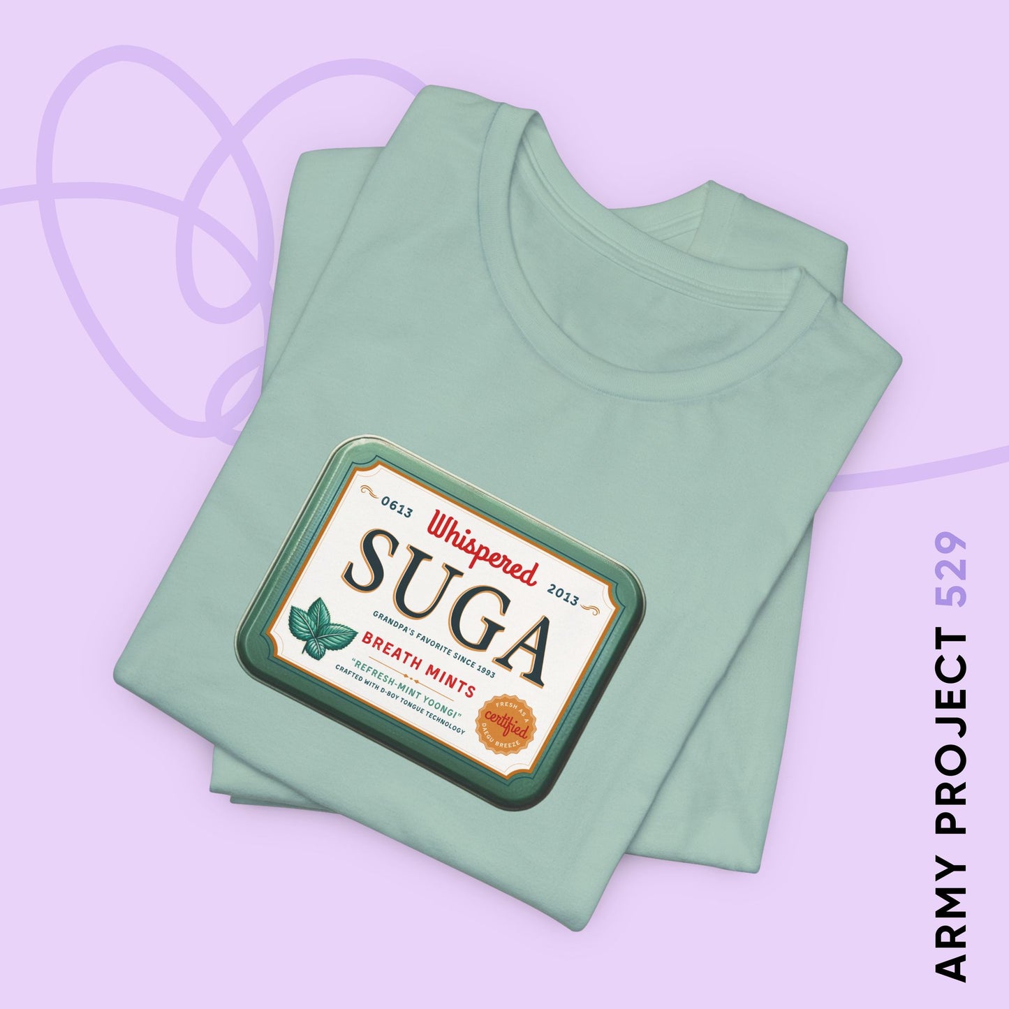 Whispered SUGA Unisex Jersey Short Sleeve Tee