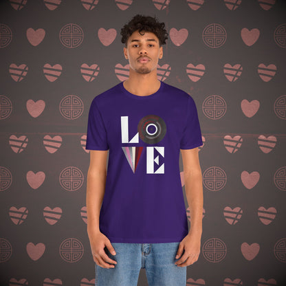 OT7 Short Sleeve Shirt - Love Record - Unisex Jersey T-Shirt