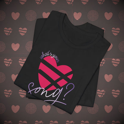 OT7 Short Sleeve Shirt - What's Your Love Song? - Unisex Jersey T-Shirt