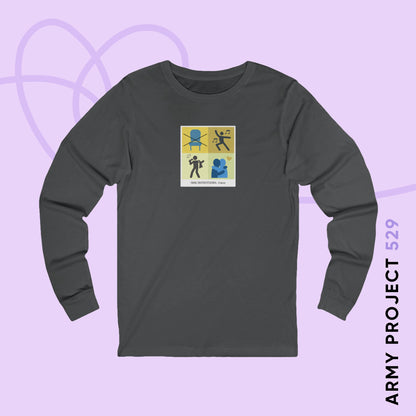 Jimin Long Sleeve Shirt - Funny Fanmade BTS Merch - Care Instructions - Soft Unisex T-Shirt
