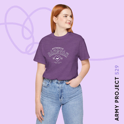 OT7 Short Sleeve Shirt - Bangtan Athletics - Fanmade BTS Merch - Unisex Jersey T-Shirt