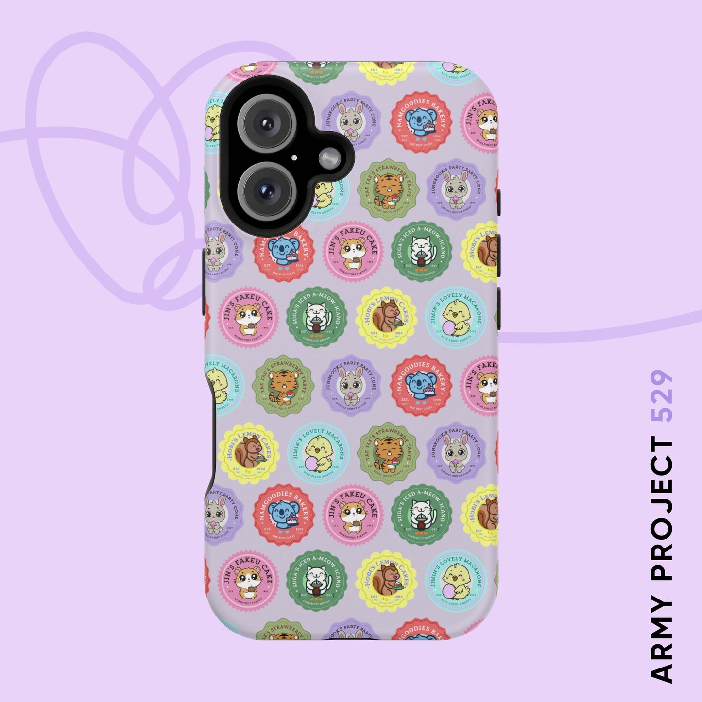 Namgoodies Bakery OT7 Magnetic Tough Phone Case