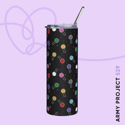 Ma City Map Lightstick Stainless Steel Tumbler, 20oz
