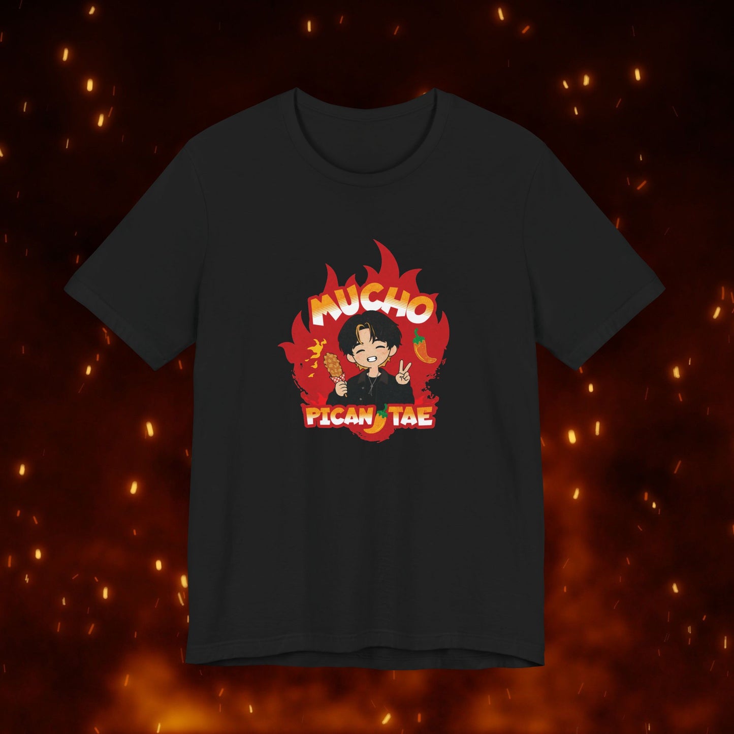 Taehyung Short Sleeve Shirt - Mucho PicanTae - Unisex Jersey T-Shirt