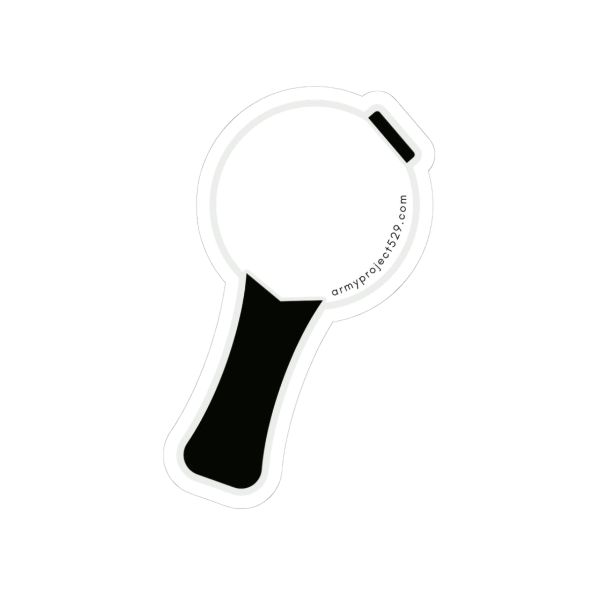 Ma City Map Lightstick Icon OT7 Bias Vinyl Sticker