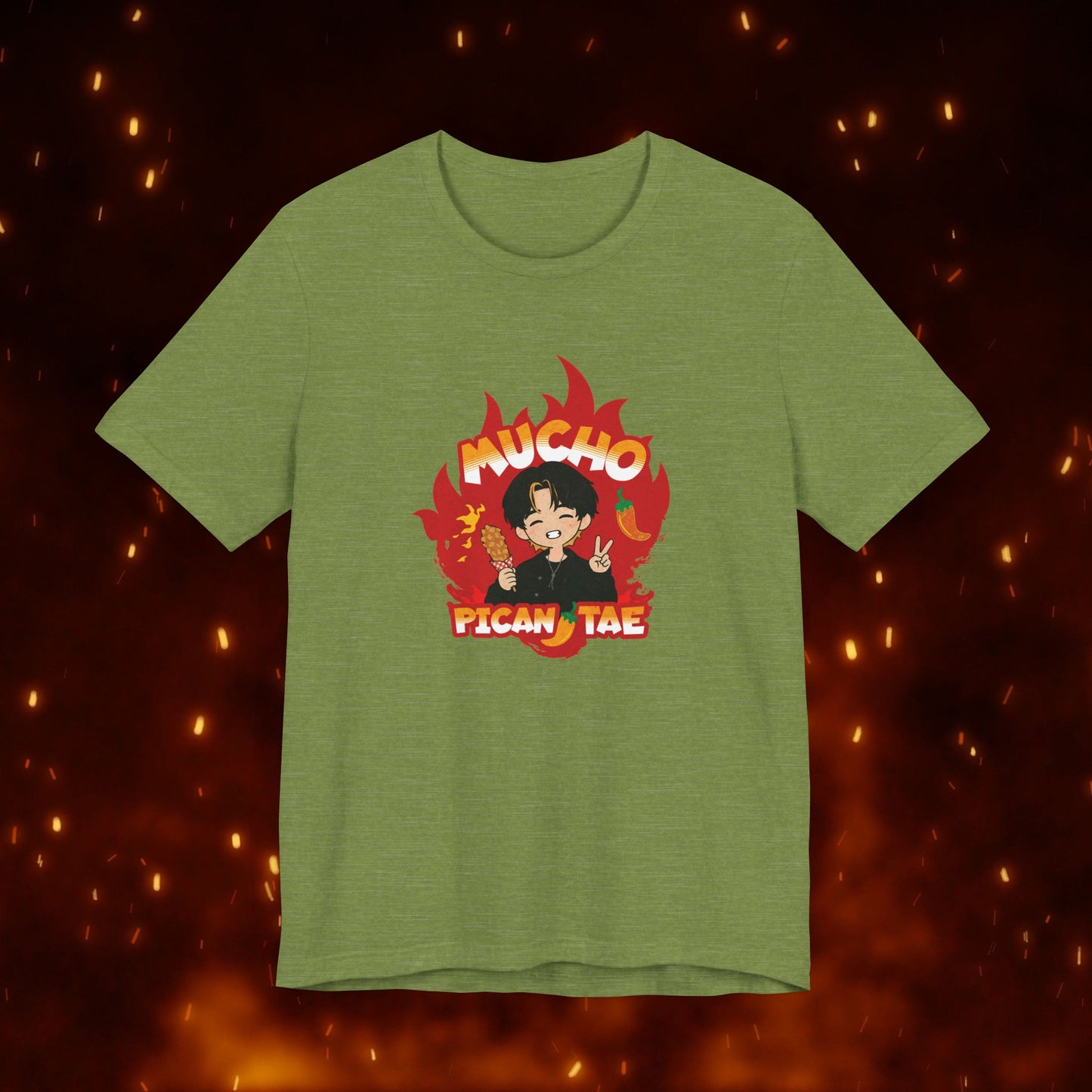 Taehyung Short Sleeve Shirt - Mucho PicanTae - Unisex Jersey T-Shirt