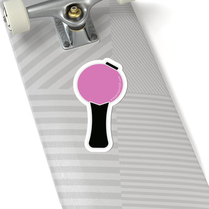 Jin Bias Sticker - Bangtan Lightstick - Fanmade BTS Merch - Durable Vinyl