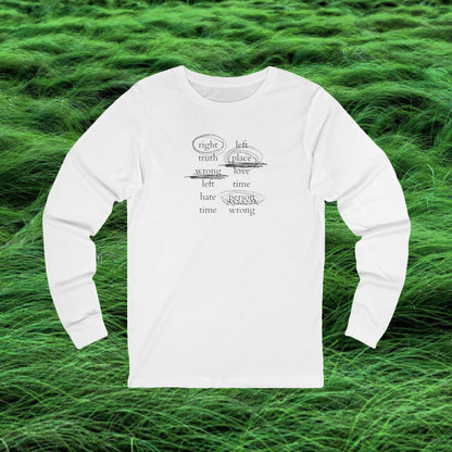 Namjoon Long Sleeve Shirt - 'Contradictions' - Fanmade BTS Merch - Soft Unisex T-Shirt
