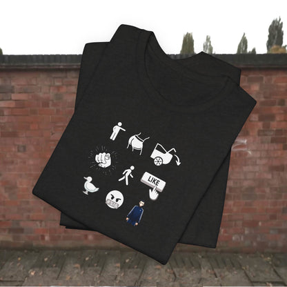 Walking Like A Duck Unisex Jersey Short Sleeve Tee