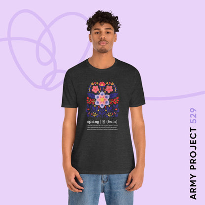OT7 Short Sleeve Shirt - Until the Flowers Bloom - Unisex Jersey T-Shirt