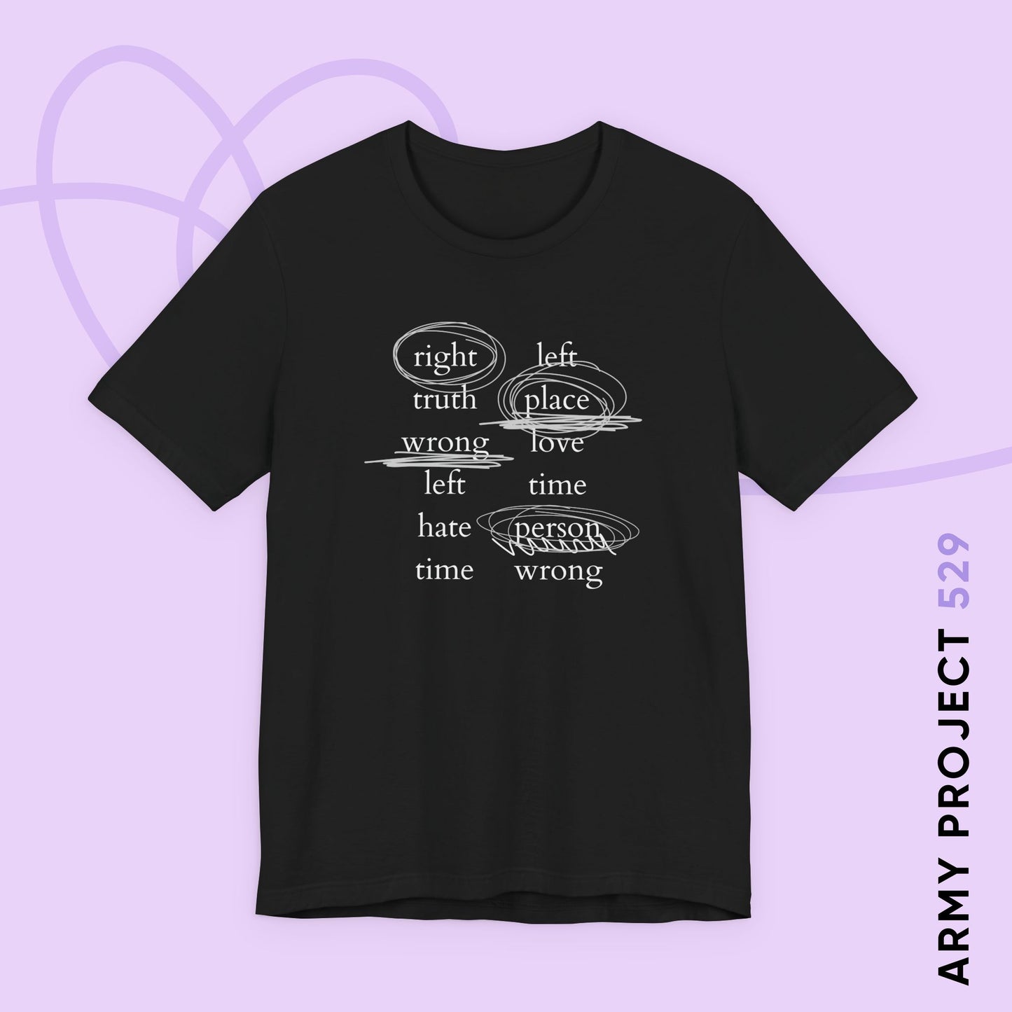Namjoon Contradictions Unisex Jersey Short Sleeve Tee