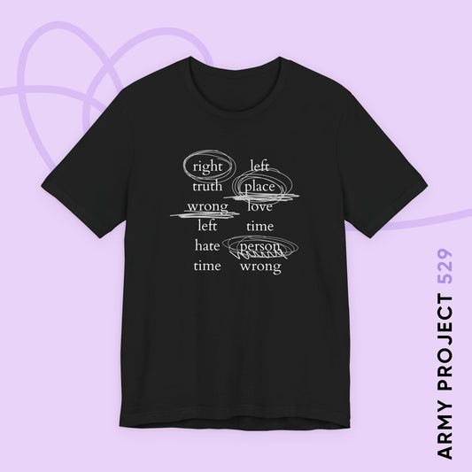 Namjoon Contradictions Unisex Jersey Short Sleeve Tee