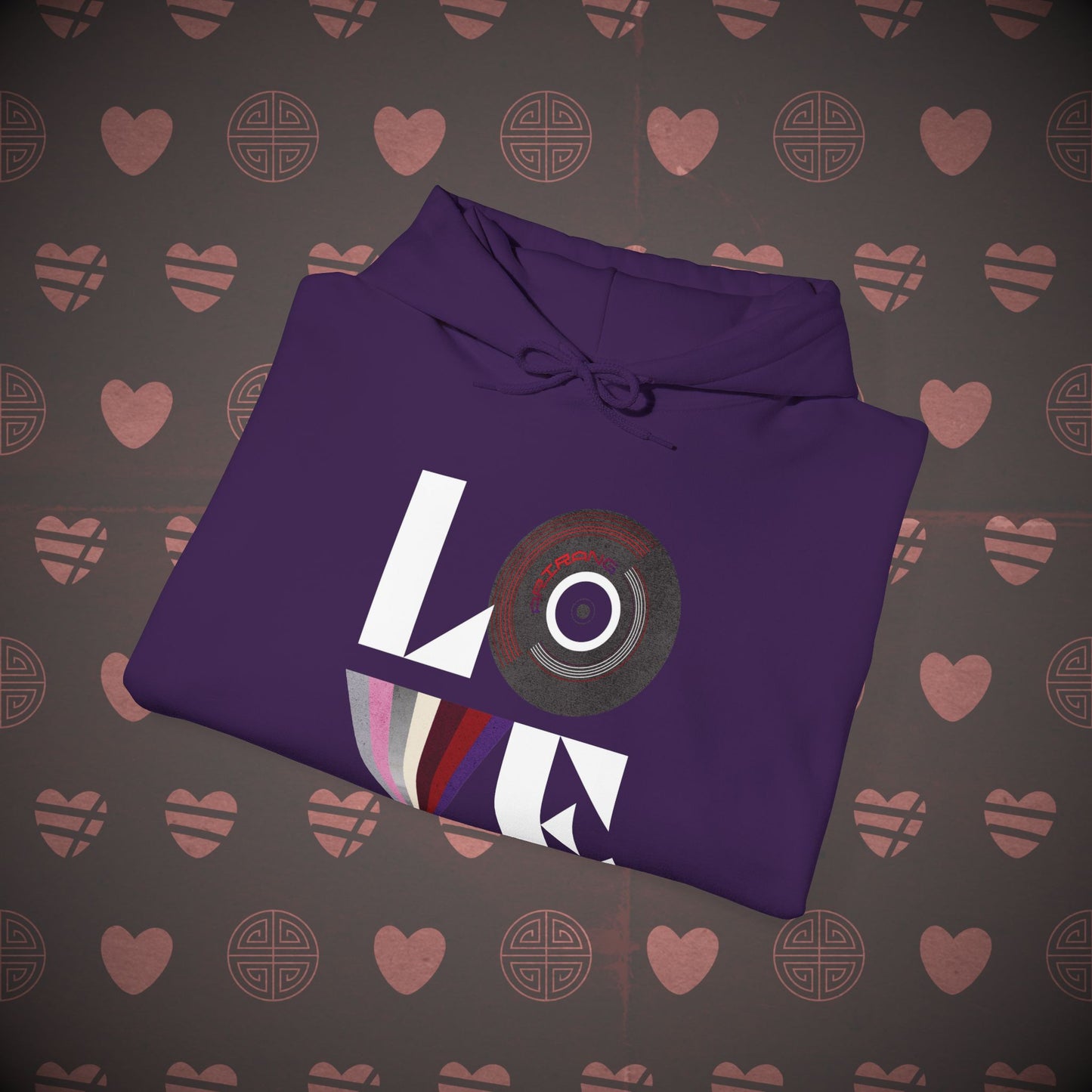 OT7 Hoodie - Love Record - Cozy Unisex Sweatshirt