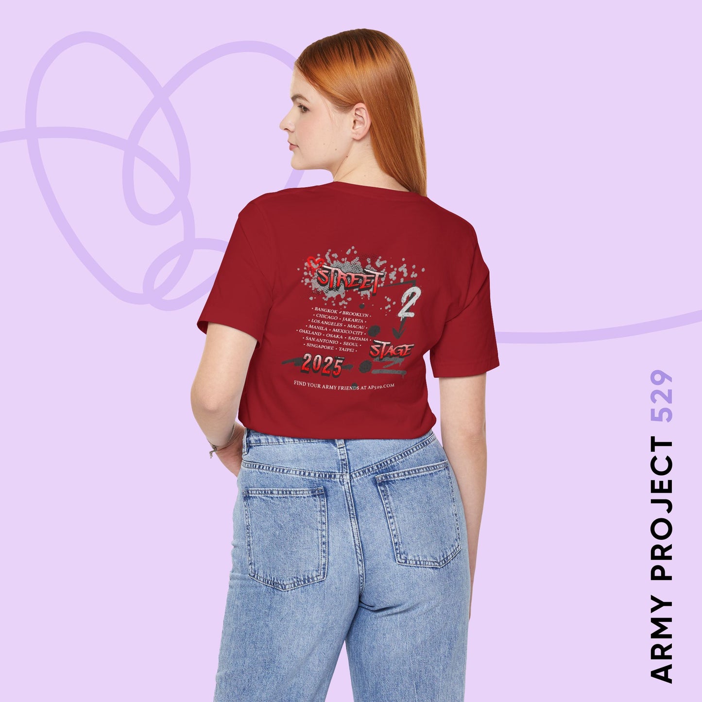 HOTS with Hope (Stop Sign ver.) Unisex Jersey Short Sleeve Tee