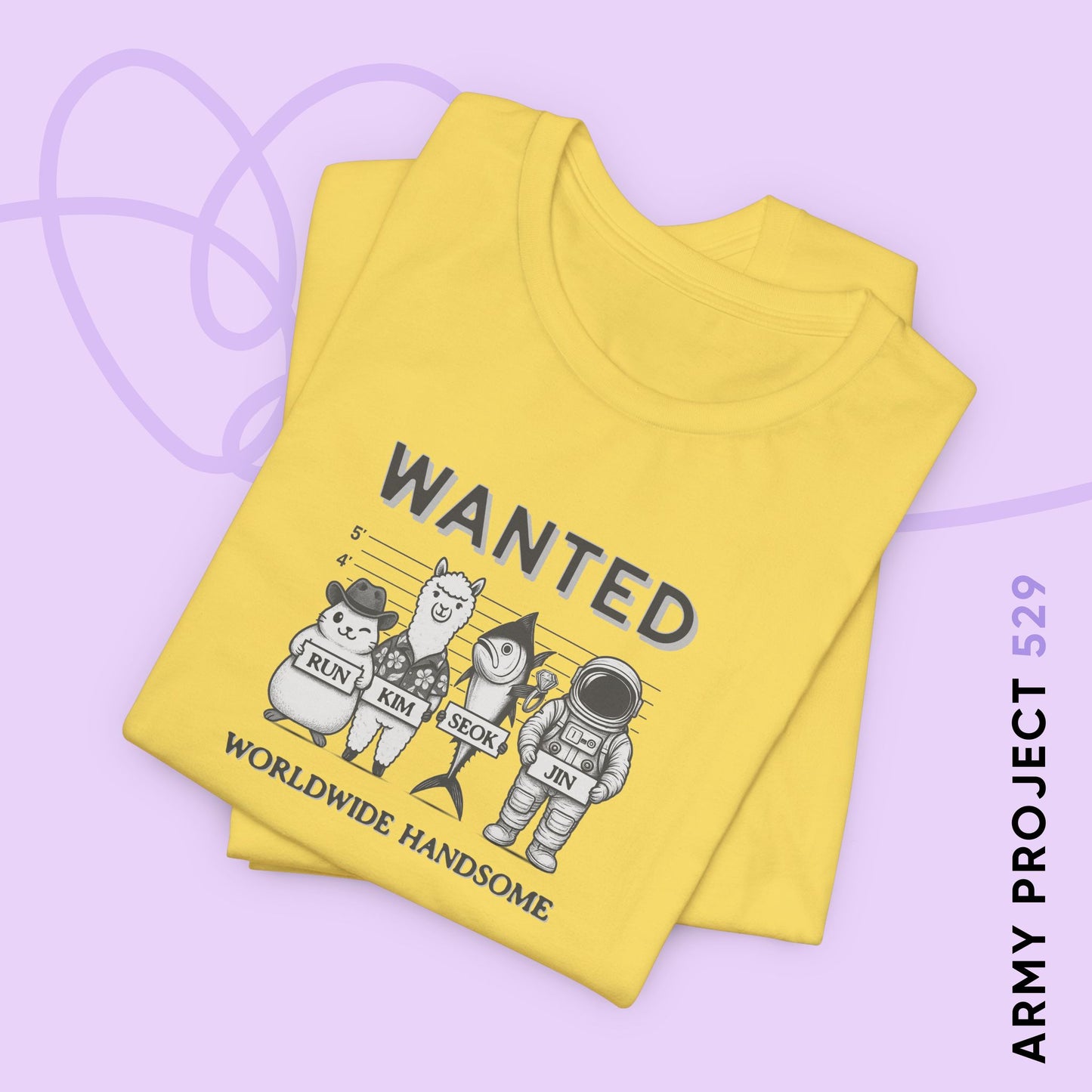 Run Kim Seokjin Unisex Jersey Short Sleeve Tee