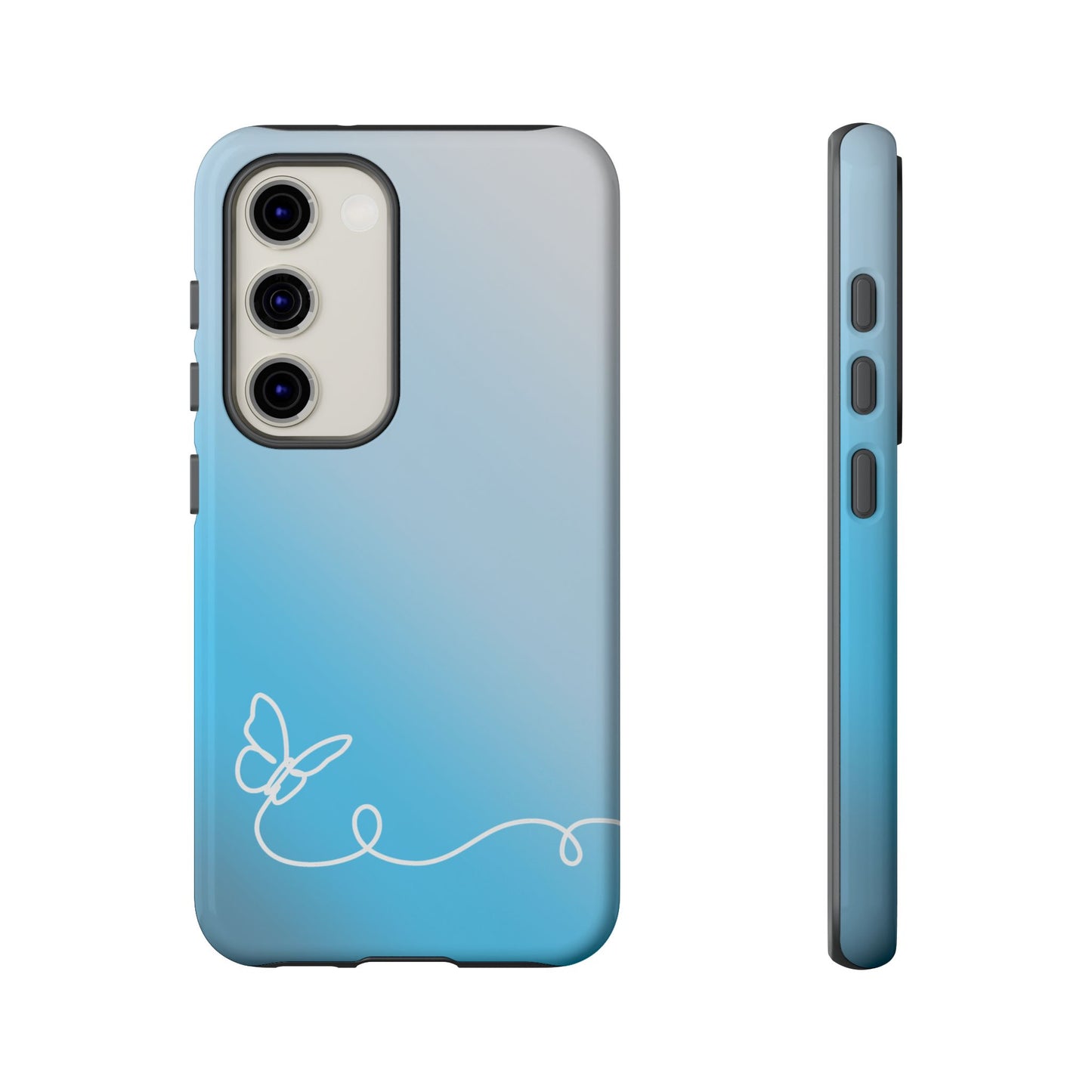 Clear Sunrise Ombre Tough Phone Case