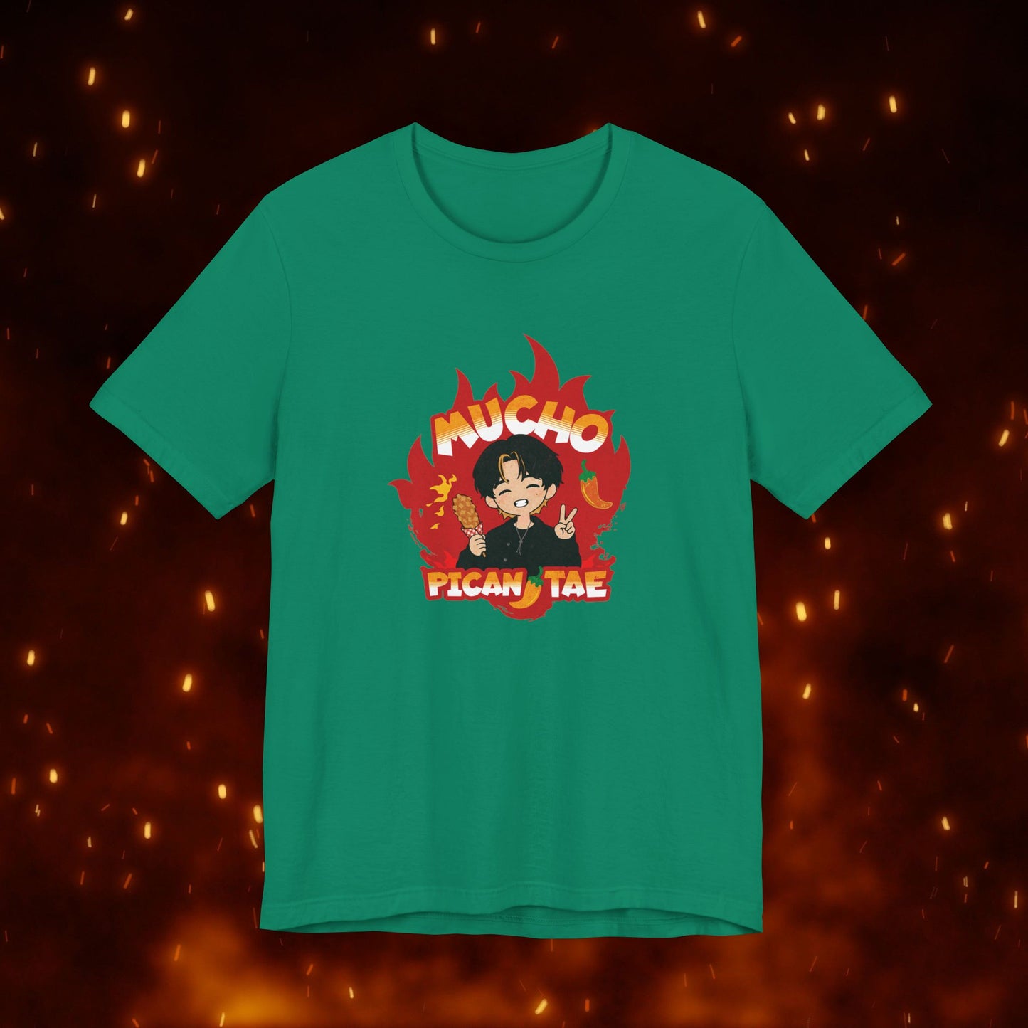 Taehyung Short Sleeve Shirt - Mucho PicanTae - Unisex Jersey T-Shirt