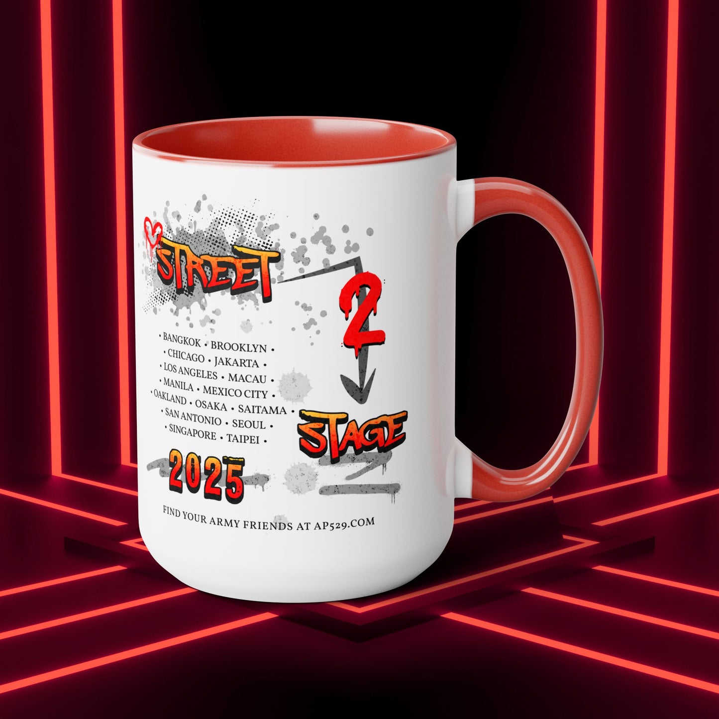 HOTS with Hope Two-Tone 15 oz Coffee Mug
