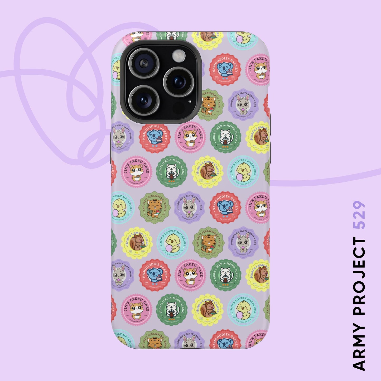 Namgoodies Bakery OT7 Magnetic Tough Phone Case