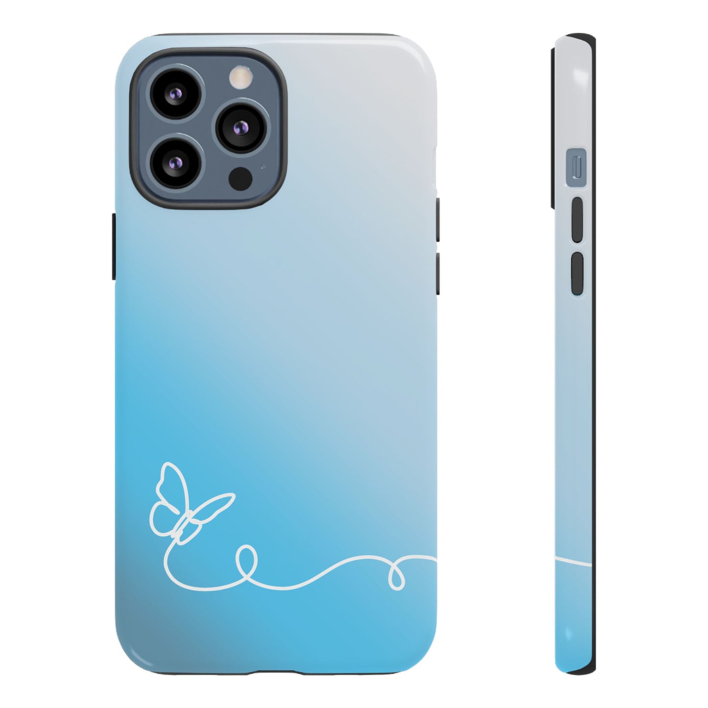 Clear Sunrise Ombre Tough Phone Case