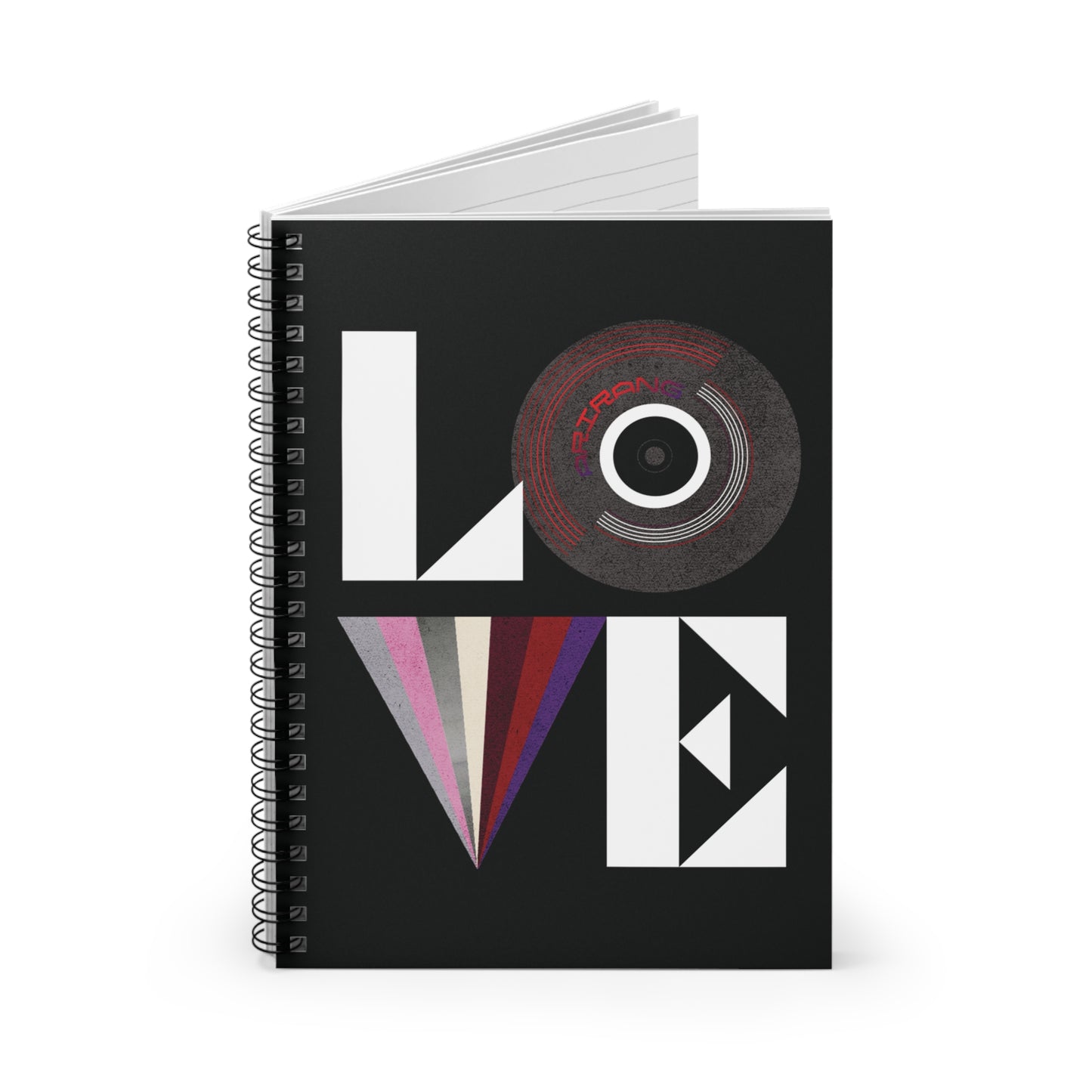 OT7 Notebook - Love Record - Spiral Journal