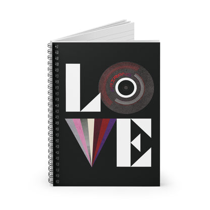 OT7 Notebook - Love Record - Spiral Journal