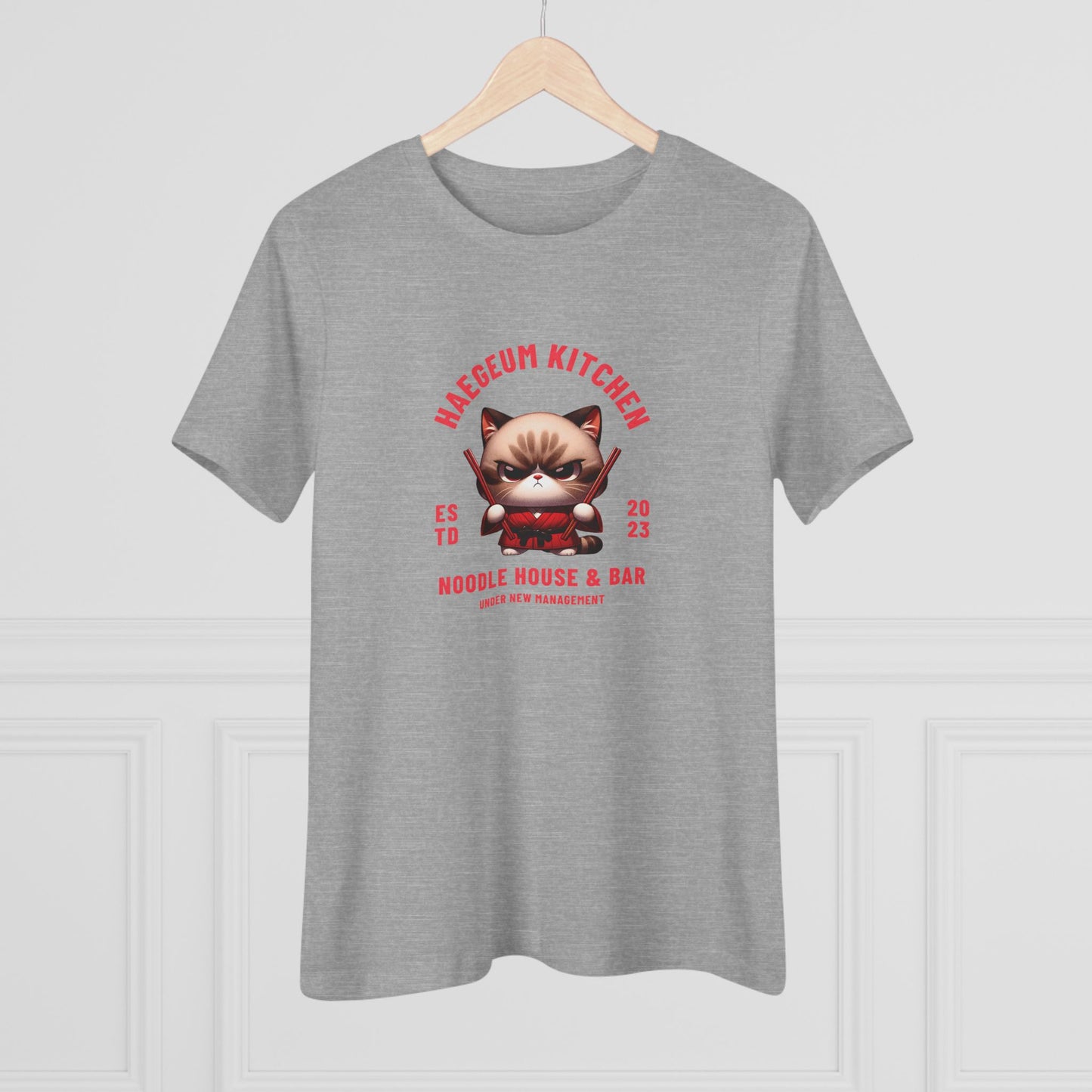 Yoongi Women's Tee - Haegeum Noodle House - Fanmade BTS Merch - Soft Jersey T-Shirt