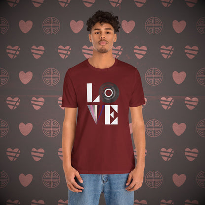 OT7 Short Sleeve Shirt - Love Record - Unisex Jersey T-Shirt