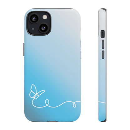 Clear Sunrise Ombre Tough Phone Case