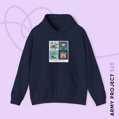Namjoon Hoodie - Funny Fanmade BTS Merch - Care Instructions - Cozy Unisex Sweatshirt