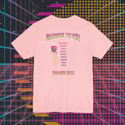 Jin Concert Short Sleeve Shirt - Fanmade BTS Merch - Running To You - Unisex Jersey T-Shirt