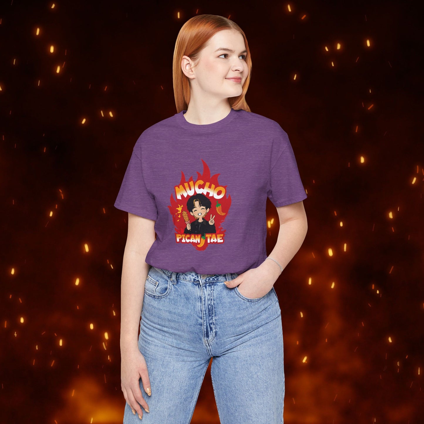 Taehyung Short Sleeve Shirt - Mucho PicanTae - Unisex Jersey T-Shirt