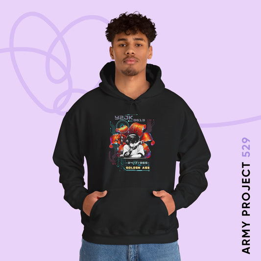Jungkook Y2JK Retro Series Unisex Heavy Blend™ Hoodie