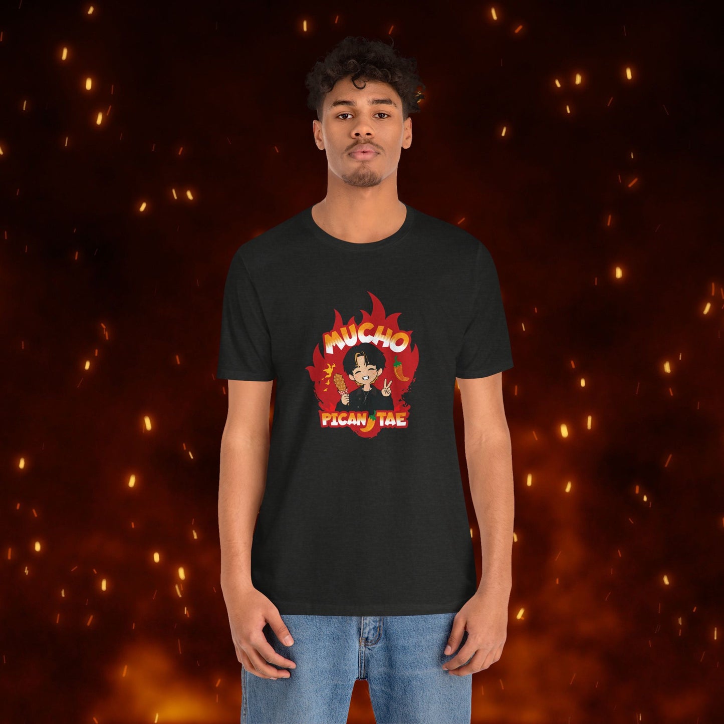 Taehyung Short Sleeve Shirt - Mucho PicanTae - Unisex Jersey T-Shirt