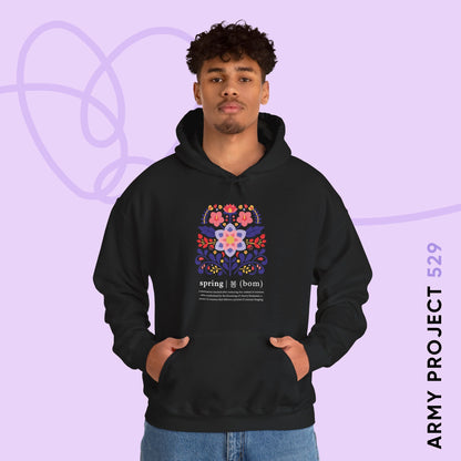 OT7 Hoodie - Until the Flowers Bloom - Cozy Unisex Sweatshirt