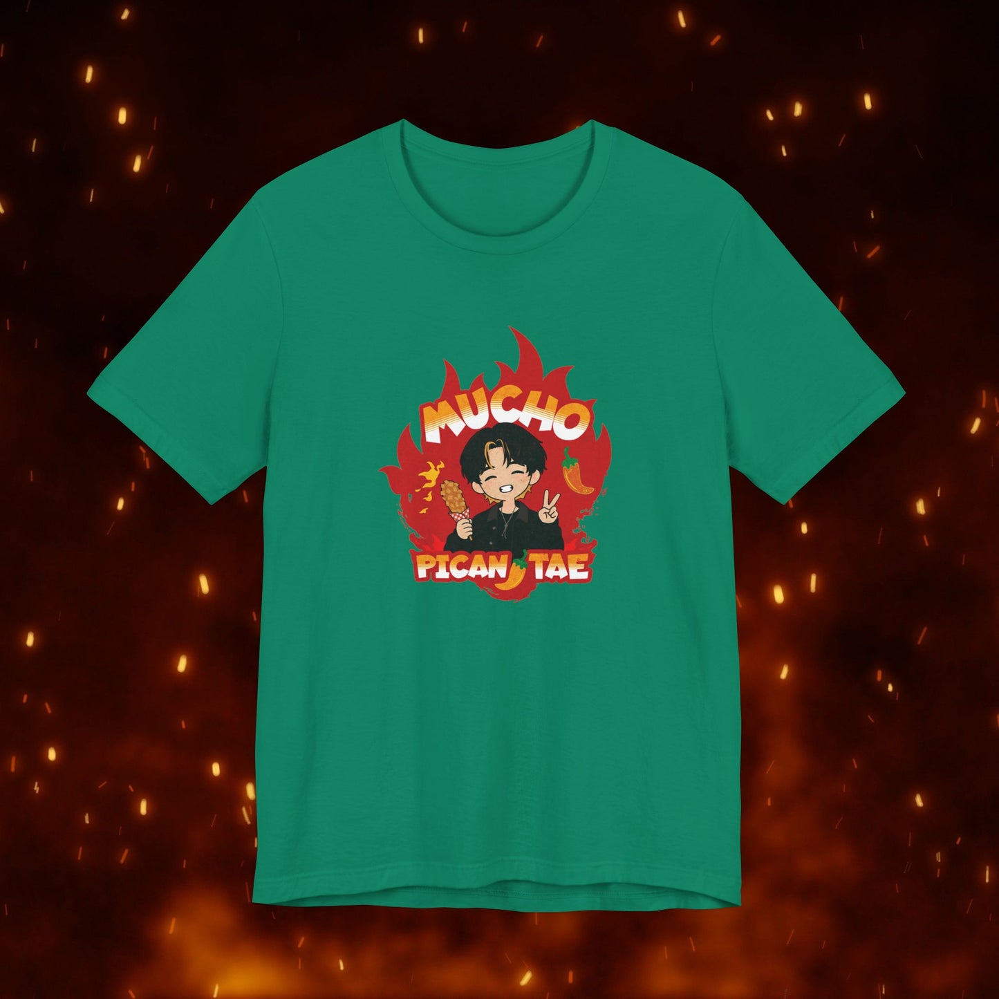 Taehyung Short Sleeve Shirt - Mucho PicanTae - Unisex Jersey T-Shirt